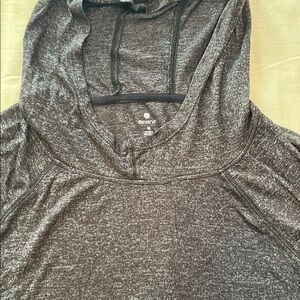Apana Heathered Gray Hoodie